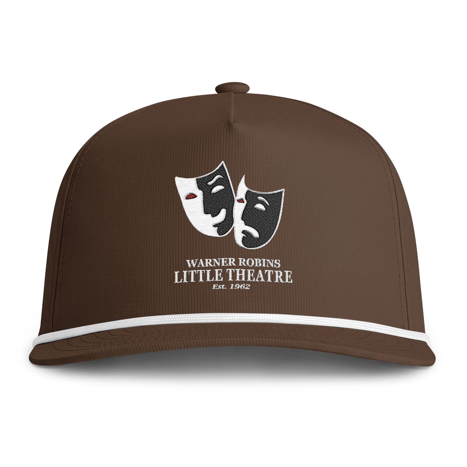 Rope Cap - Embroidered Little Theatre Logo Hat - Image 2