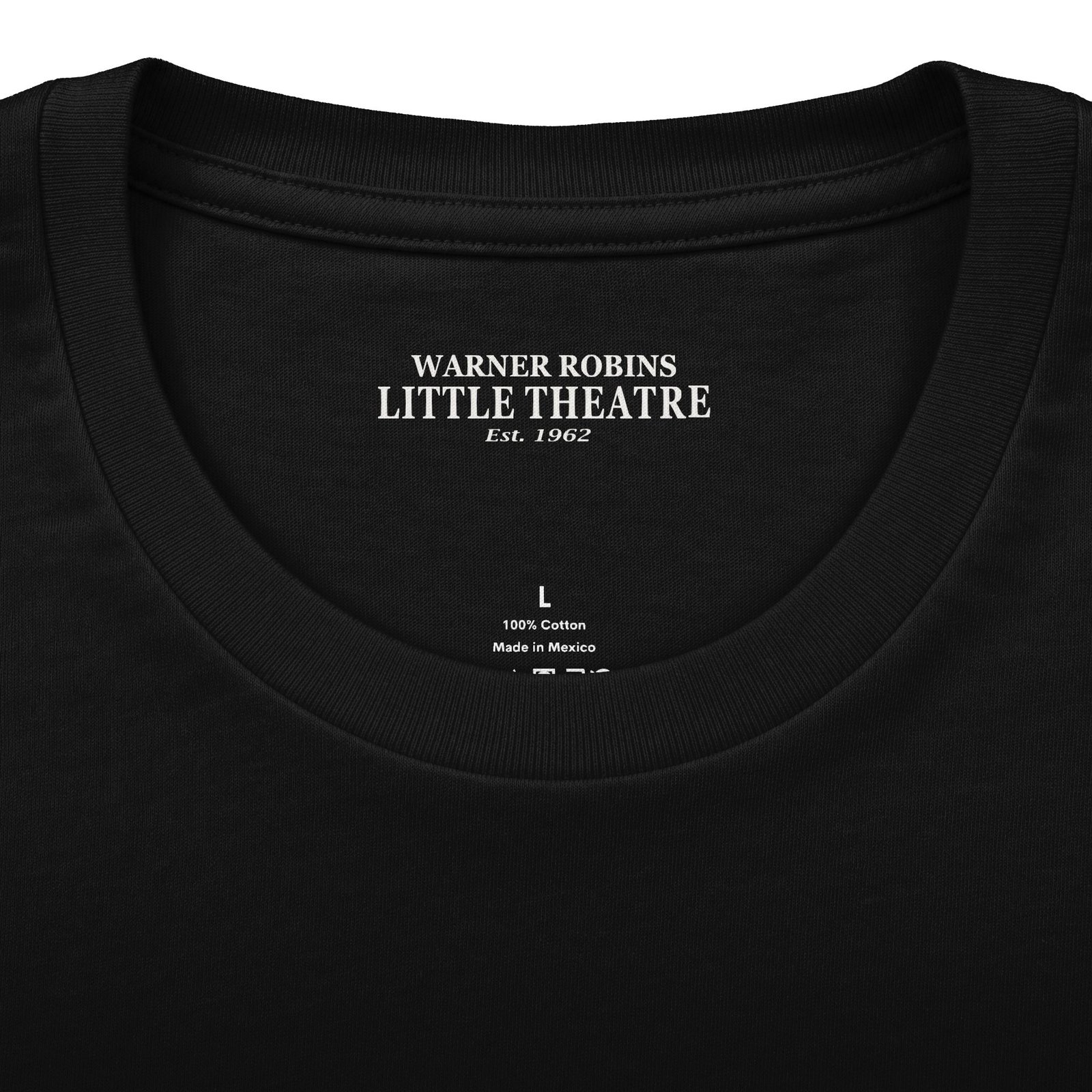 "I Have Rehearsal" Back Print with Theater Mask Logo T‑Shirt - Image 9