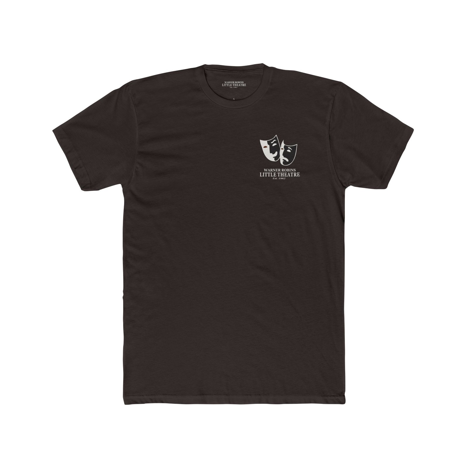 "I Have Rehearsal" Back Print with Theater Mask Logo T‑Shirt - Image 4