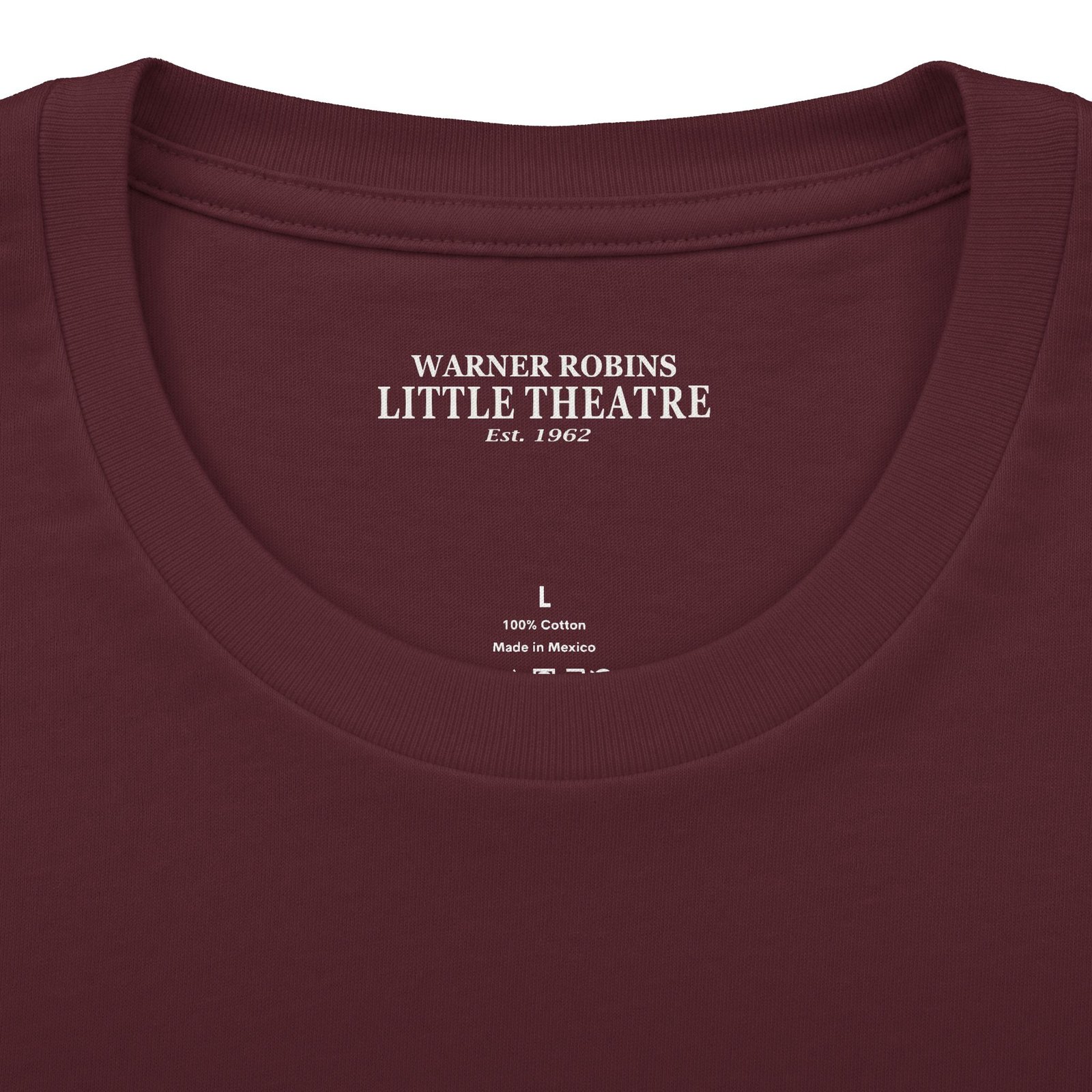 "I Have Rehearsal" Back Print with Theater Mask Logo T‑Shirt - Image 12