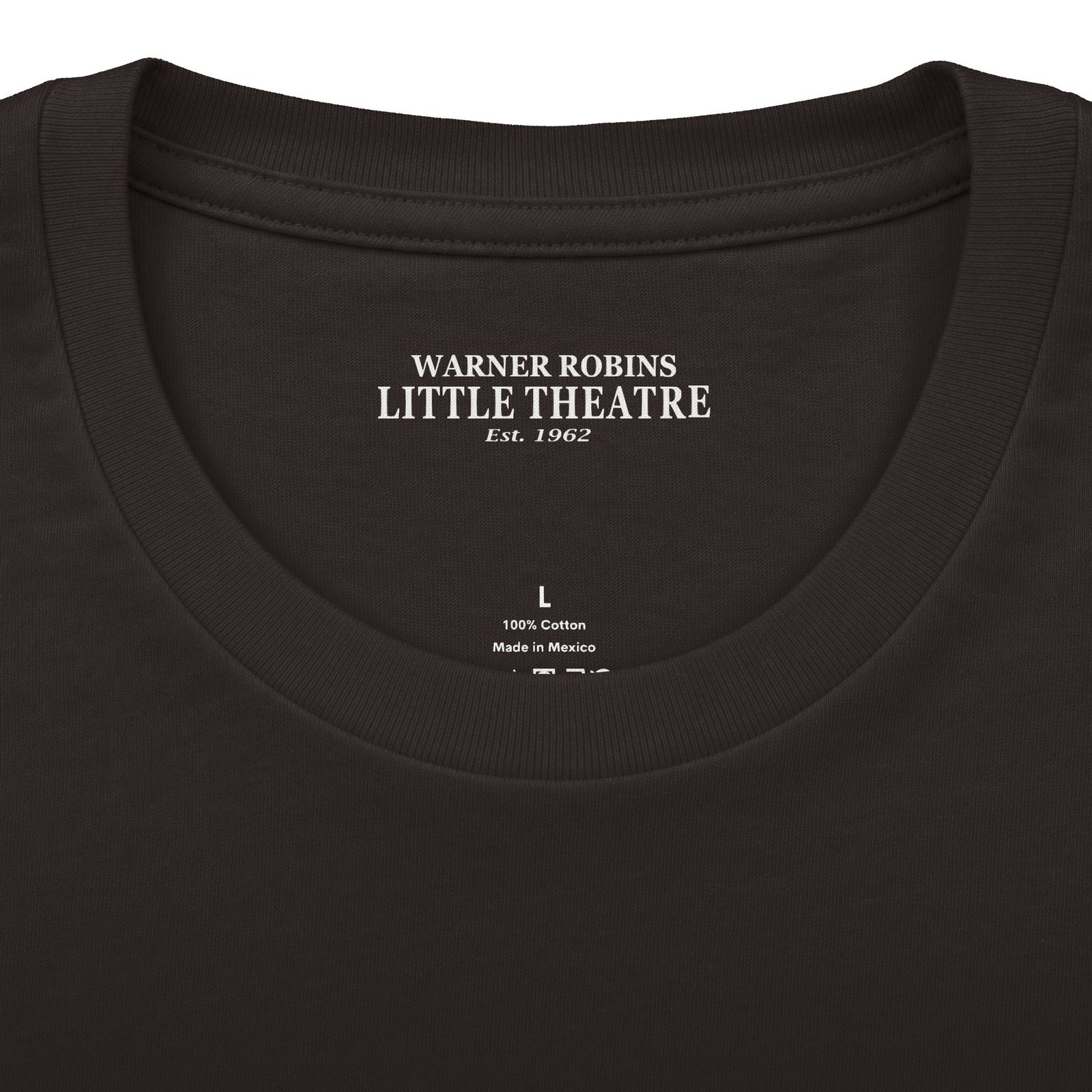 "I Have Rehearsal" Back Print with Theater Mask Logo T‑Shirt - Image 6
