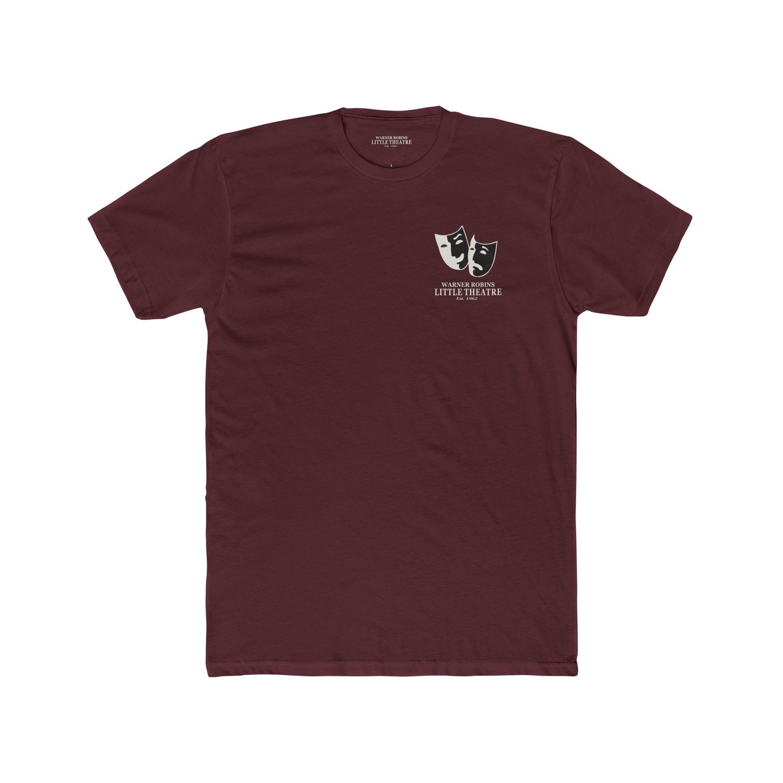 "I Have Rehearsal" Back Print with Theater Mask Logo T‑Shirt - Image 10