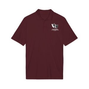 Theater Masks Polo Shirt Embroidered
